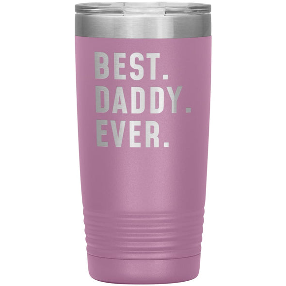 Best Daddy Ever Coffee Travel Mug 20oz Stainless Steel Vacuum Insulated Travel Mug with Lid Birthday Gift for Daddy Coffee Cup $29.99 | 