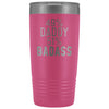 Best Daddy Gift: 49% Daddy 51% Badass Insulated Tumbler 20oz $29.99 | Pink Tumblers