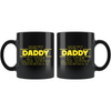Best Daddy In The Galaxy Coffee Mug Black 11oz Gifts for Daddy $19.99 | Drinkware