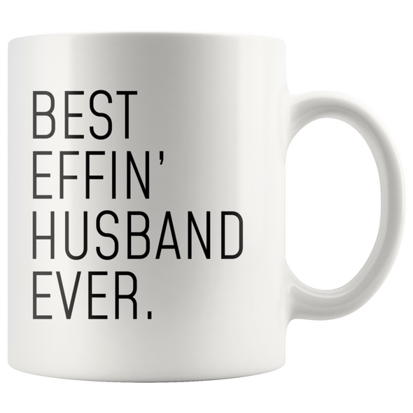 Best Effin Husband Ever Coffee Mug Husband Gifts 11oz and 15oz $18.99 | 11oz Mug Drinkware