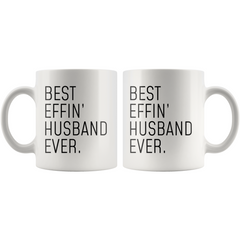 Load image into Gallery viewer, Best Effin Husband Ever Coffee Mug Husband Gifts 11oz and 15oz