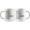 Best Effin Husband Ever Coffee Mug Husband Gifts 11oz and 15oz $18.99 | Drinkware