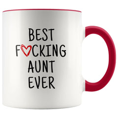 Load image into Gallery viewer, Best F cking Aunt Ever Mug
