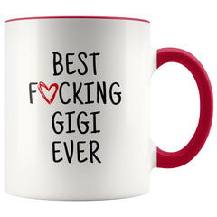 Load image into Gallery viewer, Best F cking Gigi Ever Heart Mug Gigi Gifts Mother&amp;#39;s Day Baby Shower Coffee Mug Tea Cup 11 ounce