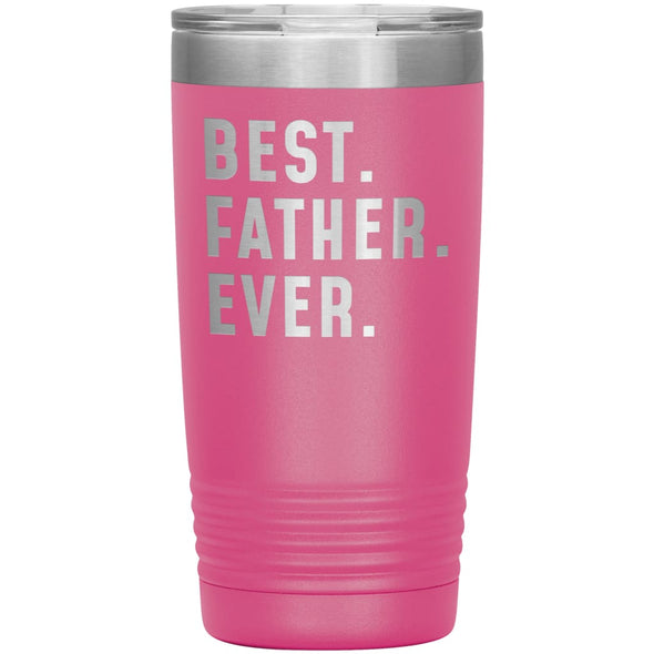 Best Father Ever Coffee Travel Mug 20oz Stainless Steel Vacuum Insulated Travel Mug with Lid Birthday Gift for Father Coffee Cup $29.99 | 