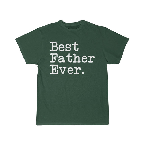 Best Father Ever T-Shirt Gift for Father Tee Fathers Day Gift Father Birthday Gift Christmas Gift New Father Gift Unisex Shirt $19.99 |