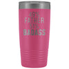 Best Father Gift: 49% Father 51% Badass Insulated Tumbler 20oz $29.99 | Pink Tumblers