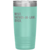 Best Father In Law Ever Coffee Travel Mug 20oz Stainless Steel Vacuum Insulated Travel Mug with Lid Birthday Gift for Father-In-Law Coffee 