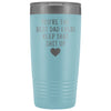Best Gift for Dad: Best Dad Ever! Insulated Tumbler | Personalized Dad Travel Mug $29.99 | Light Blue Tumblers