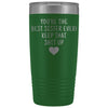 Best Gift for Sister: Travel Mug Best Sister Ever! Vacuum Tumbler | Sister Gift Idea $29.99 | Green Tumblers