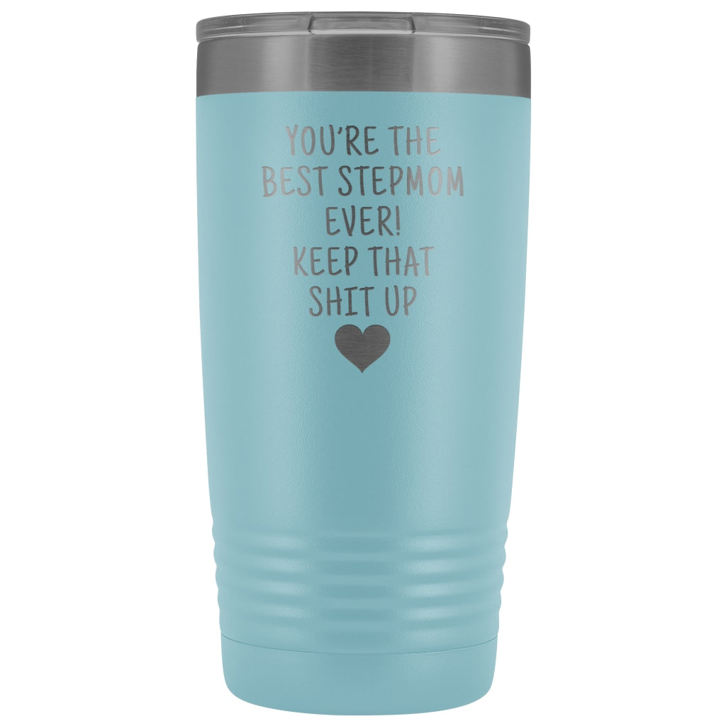 Best Gift for Step Mom: Best Stepmom Ever! Insulated Tumbler, Step Mom  Travel Mug