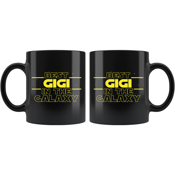 Best Gigi In The Galaxy Coffee Mug Black 11oz Gifts for Gigi $19.99 | Drinkware