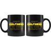 Best Girlfriend In The Galaxy Coffee Mug Black 11oz Gifts for Girlfriend $19.99 | Drinkware