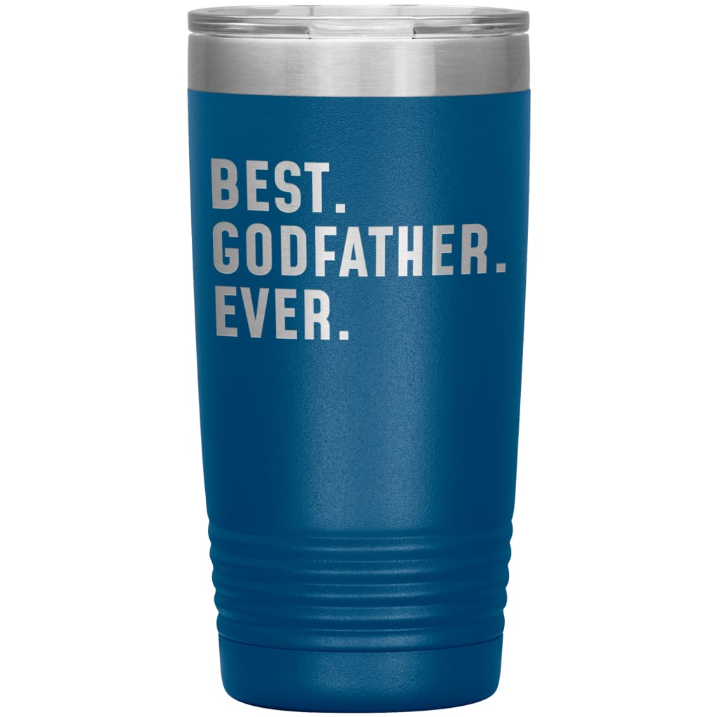 Best Godfather Ever Coffee Travel Mug 20oz Stainless Steel Vacuum Insulated Travel Mug with Lid Birthday Gift for Godfather Coffee Cup 