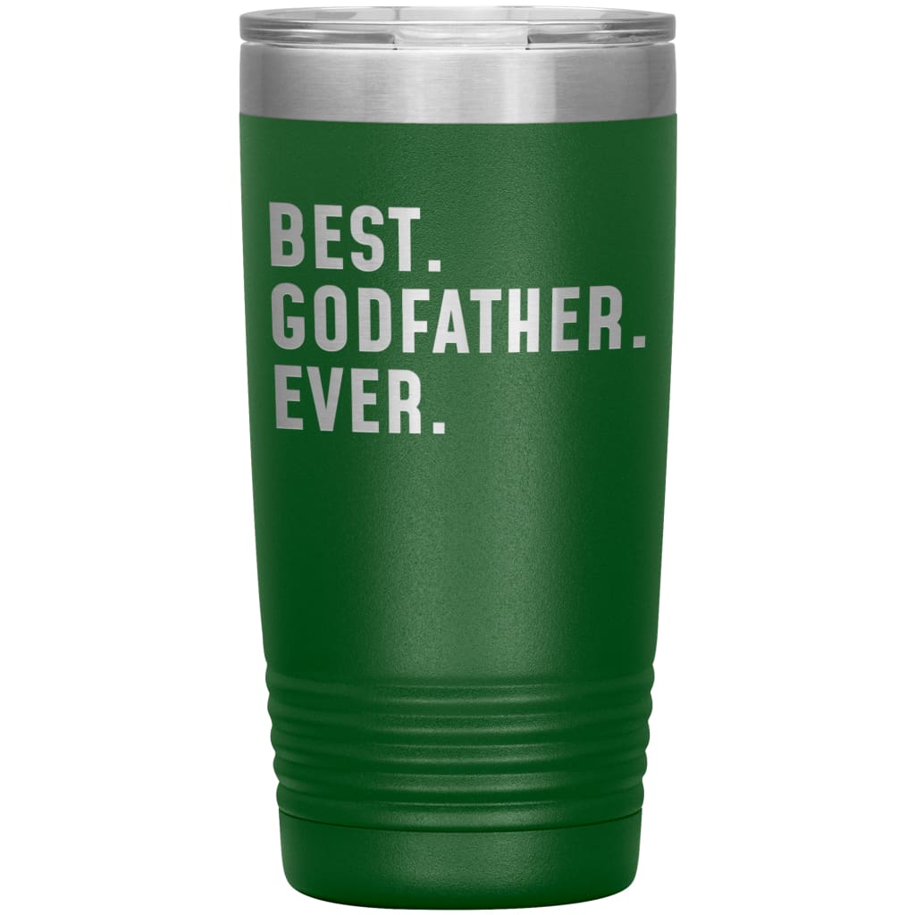 Best Godfather Ever Coffee Travel Mug 20oz Stainless Steel Vacuum Insulated Travel Mug with Lid Birthday Gift for Godfather Coffee Cup 
