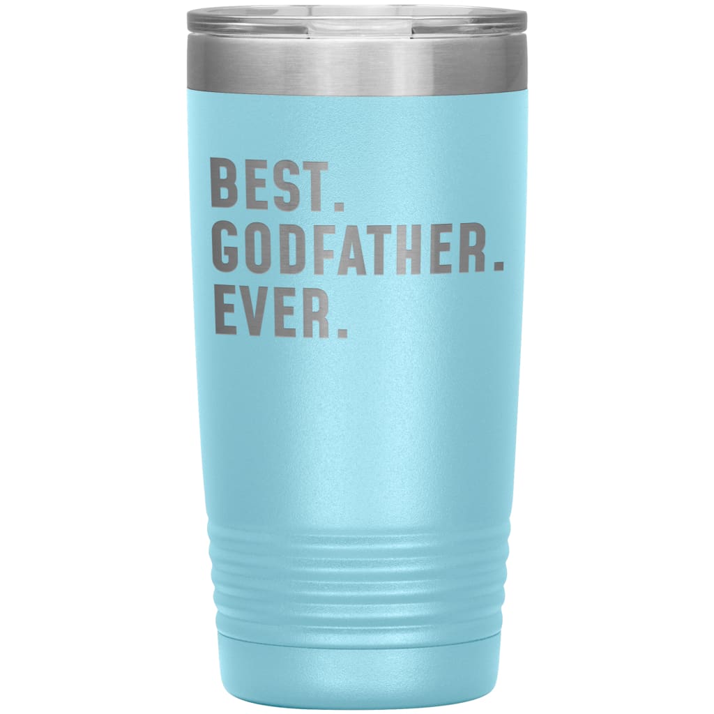 Best Godfather Ever Coffee Travel Mug 20oz Stainless Steel Vacuum Insulated Travel Mug with Lid Birthday Gift for Godfather Coffee Cup 
