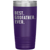 Best Godfather Ever Coffee Travel Mug 20oz Stainless Steel Vacuum Insulated Travel Mug with Lid Birthday Gift for Godfather Coffee Cup 