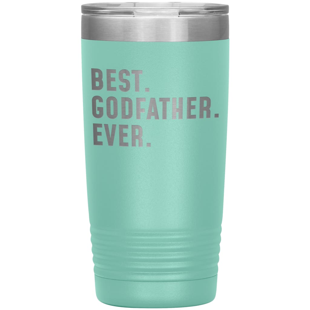 Best Godfather Ever Coffee Travel Mug 20oz Stainless Steel Vacuum Insulated Travel Mug with Lid Birthday Gift for Godfather Coffee Cup 