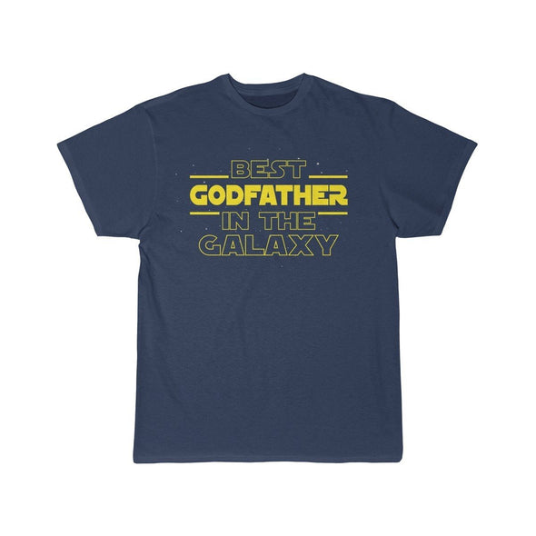 Best Godfather In The Galaxy T-Shirt $14.99 | Athletic Navy / S T-Shirt