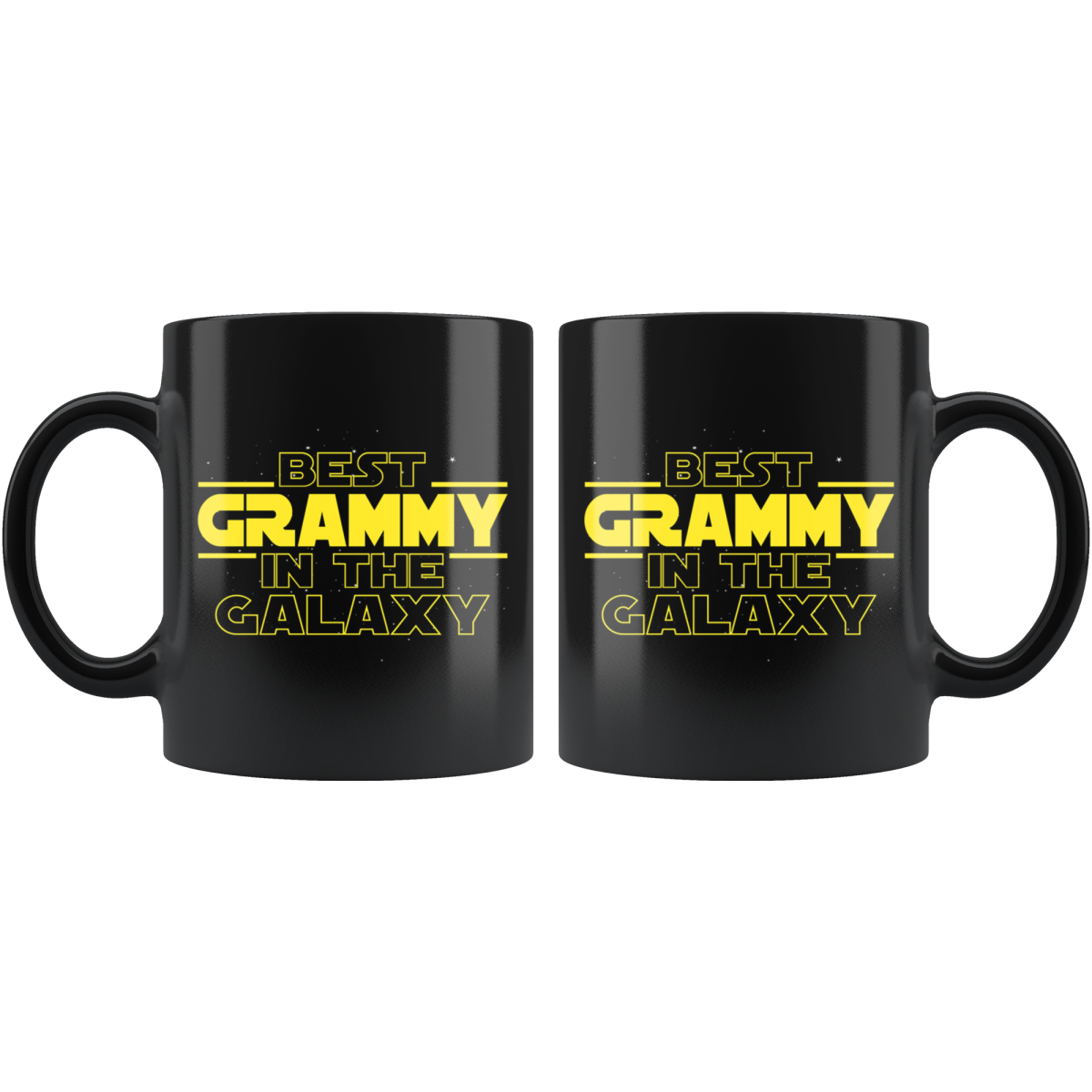 Best Grammy In The Galaxy Coffee Mug Black 11oz Gifts for Grammy — photo 2