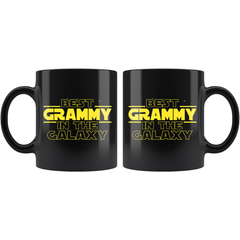 Load image into Gallery viewer, Best Grammy In The Galaxy Coffee Mug Black 11oz Gifts for Grammy