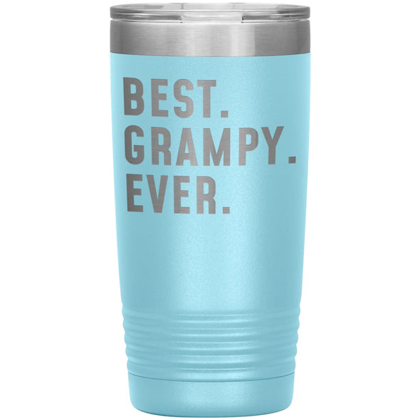 Best Grampy Ever Coffee Travel Mug 20oz Stainless Steel Vacuum Insulated Travel Mug with Lid Birthday Gift for Grampy Coffee Cup $24.99 | 