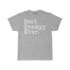 Best Grampy Ever T-Shirt Fathers Day Gift for Grampy Tee Birthday Gift Grampy Christmas Gift New Grampy Gift Unisex Shirt $19.99 | Athletic