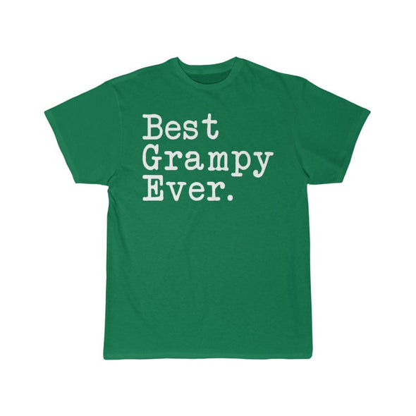 Best Grampy Ever T-Shirt Fathers Day Gift for Grampy Tee Birthday Gift Grampy Christmas Gift New Grampy Gift Unisex Shirt $19.99 | Kelly / S
