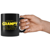 Best Grampy In The Galaxy Coffee Mug Black 11oz Gifts for Grampy $19.99 | Drinkware