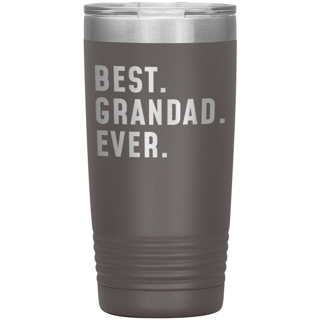Best Grandad Ever Coffee Travel Mug 20oz Stainless Steel Vacuum Insulated Travel Mug with Lid Birthday Gift for Grandad Coffee Cup $24.99 | 