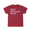 Best Grandad Ever T-Shirt Fathers Day Gift for Grandad Tee Birthday Gift Grandad Christmas Gift New Grandad Gift Unisex Shirt $19.99 |