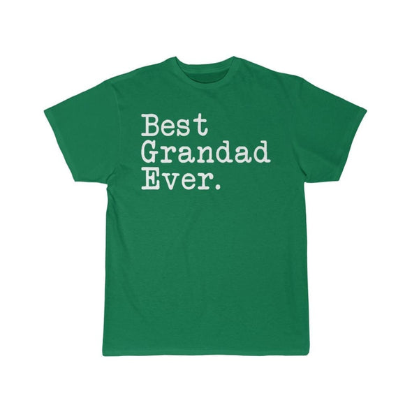 Best Grandad Ever T-Shirt Fathers Day Gift for Grandad Tee Birthday Gift Grandad Christmas Gift New Grandad Gift Unisex Shirt $19.99 | Kelly