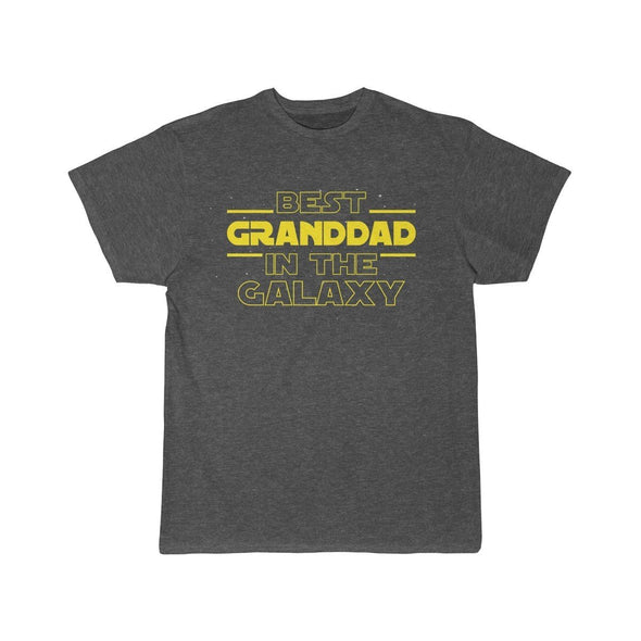 Best Granddad In The Galaxy T-Shirt $14.99 | Charcoal Heather / S T-Shirt