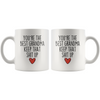 Best Grandma Gifts Funny Grandma Gifts Youre The Best Grandma Keep That Shit Up Coffee Mug 11 oz or 15 oz White Tea Cup $18.99 | Drinkware