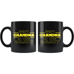 Load image into Gallery viewer, Best Grandma In The Galaxy Coffee Mug Black 11oz Gifts for Grandma