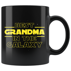 Load image into Gallery viewer, Best Grandma In The Galaxy Coffee Mug Black 11oz Gifts for Grandma