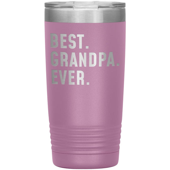 Best Grandpa Ever Coffee Travel Mug 20oz Stainless Steel Vacuum Insulated Travel Mug with Lid Birthday Gift for Grandpa Coffee Cup $29.99 | 