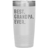 Best Grandpa Ever Coffee Travel Mug 20oz Stainless Steel Vacuum Insulated Travel Mug with Lid Birthday Gift for Grandpa Coffee Cup $29.99 | 