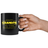 Best Grandpa In The Galaxy Coffee Mug Black Gifts for Grandpa $19.99 | Drinkware