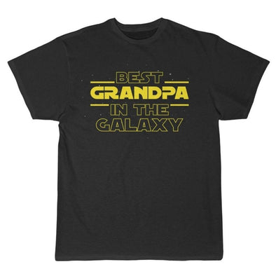 Best Grandpa In The Galaxy T-Shirt $16.99 | Black / L T-Shirt