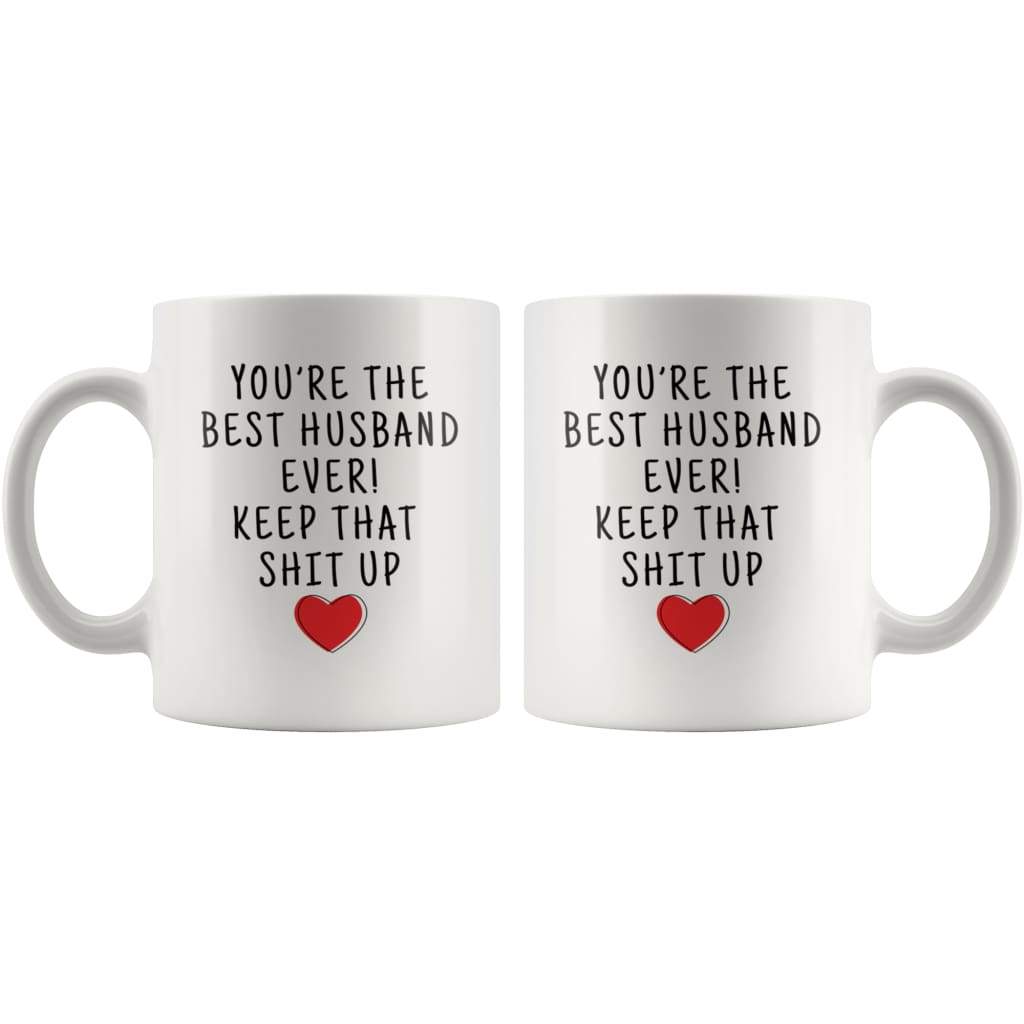 Best Husband Ever! Coffee Mug | Funny Husband Gift - BackyardPeaks