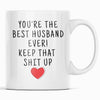 Best Husband Ever! Coffee Mug Funny Husband Gifts Best Husband Gifts Husband Gift Idea $14.99 | Best Husband Ever! Mug Drinkware