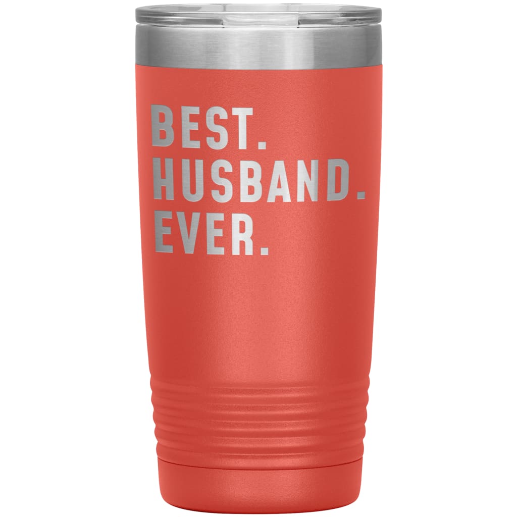 Best Husband Ever Coffee Travel Mug 20oz Stainless Steel Vacuum Insulated Travel Mug with Lid Birthday Gift for Husband Coffee Cup $24.99 | 