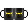 Best Mama In The Galaxy Coffee Mug Black 11oz Gifts for Mama $19.99 | Drinkware