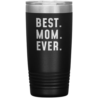 Best Mom Ever Coffee Travel Mug 20oz Stainless Steel Vacuum Insulated Travel Mug with Lid Birthday Gift for Mom Coffee Cup $29.99 | Black 