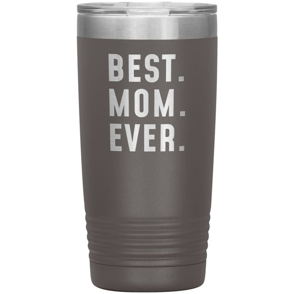 Best Mom Ever Coffee Travel Mug 20oz Stainless Steel Vacuum Insulated Travel Mug with Lid Birthday Gift for Mom Coffee Cup $29.99 | Pewter 