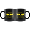 Best New Dad In The Galaxy Coffee Mug Black 11oz Gifts for New Dad $19.99 | Drinkware