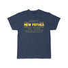 Best New Father In The Galaxy T-Shirt $14.99 | Athletic Navy / S T-Shirt