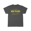 Best New Father In The Galaxy T-Shirt $14.99 | Charcoal Heather / S T-Shirt