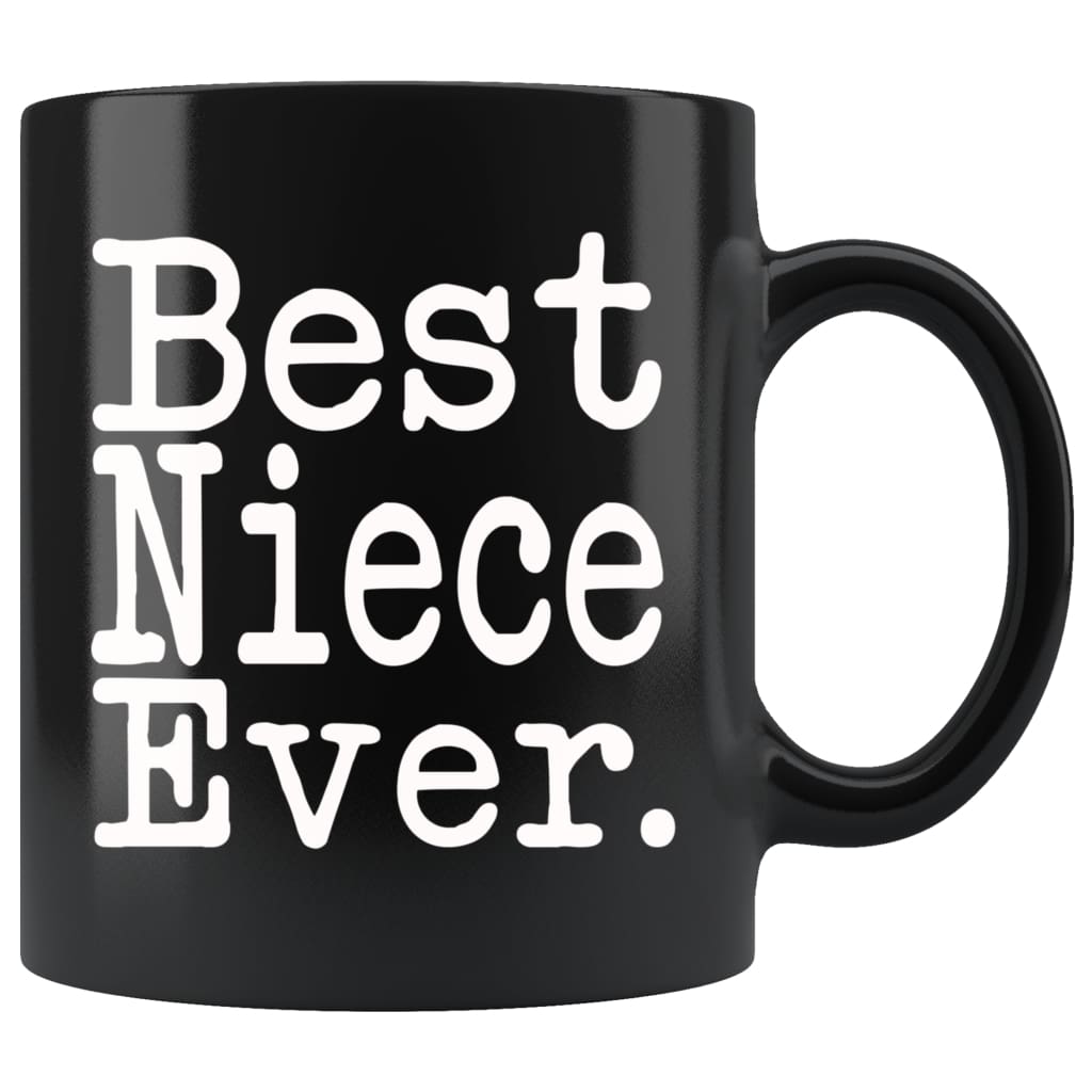 Best Niece Ever Gift Unique Niece Mug High School Graduation Gift for Niece Favorite Niece Gift Birthday Christmas Niece Coffee Mug Tea Cup Black — photo 1